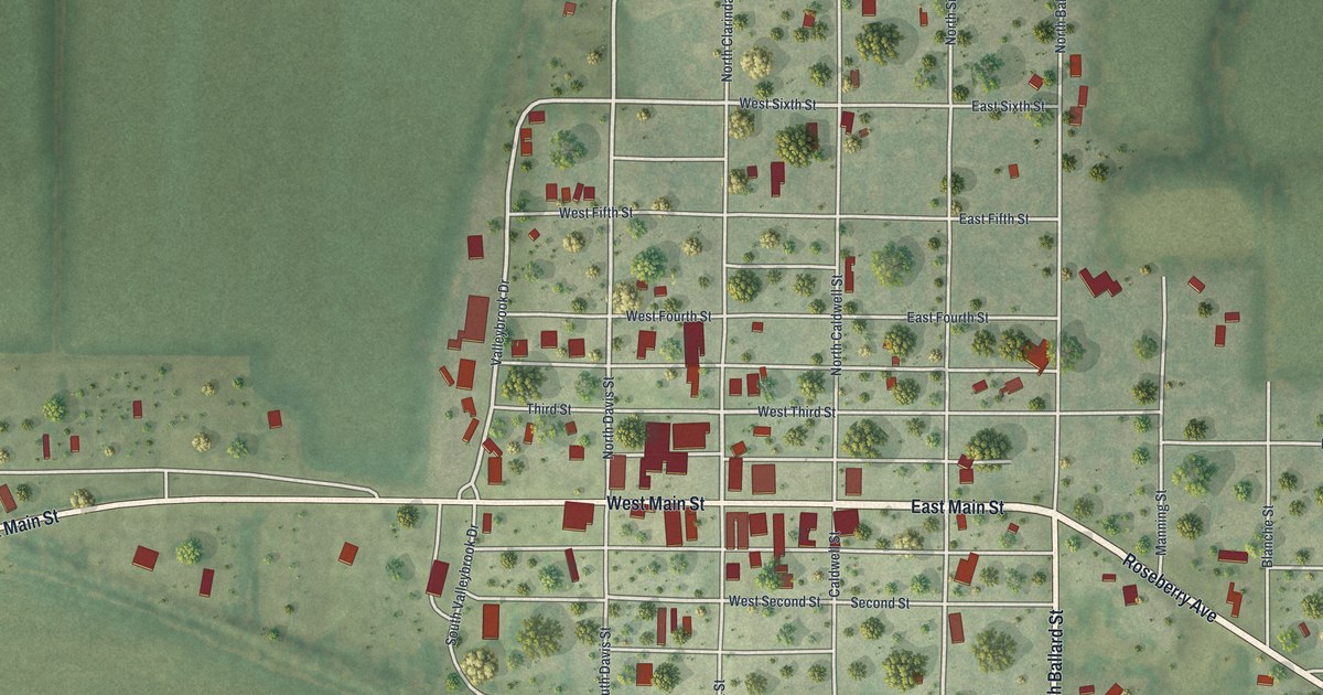 Map of Burlington Junction, Missouri in 2026