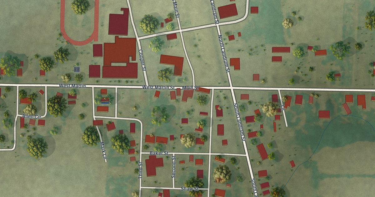Map of Cairo, Missouri in 2026