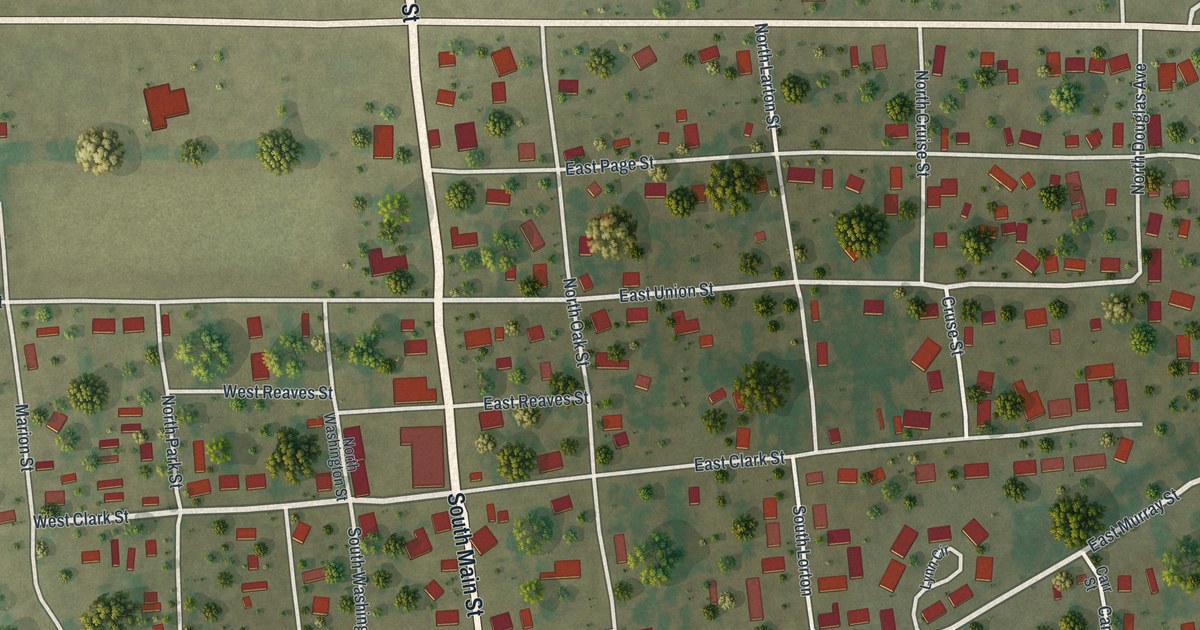 Map of Clarkton, Missouri in 2026