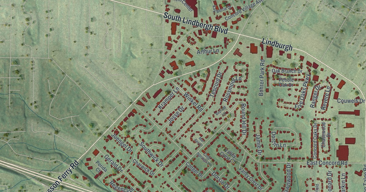 Map of Concord, Missouri in 2026