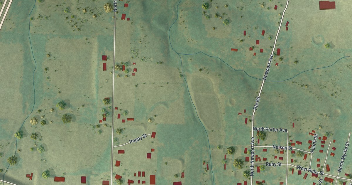 Map of Conway, Missouri in 2026