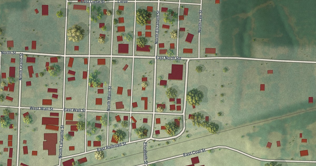 Map of Corder, Missouri in 2026