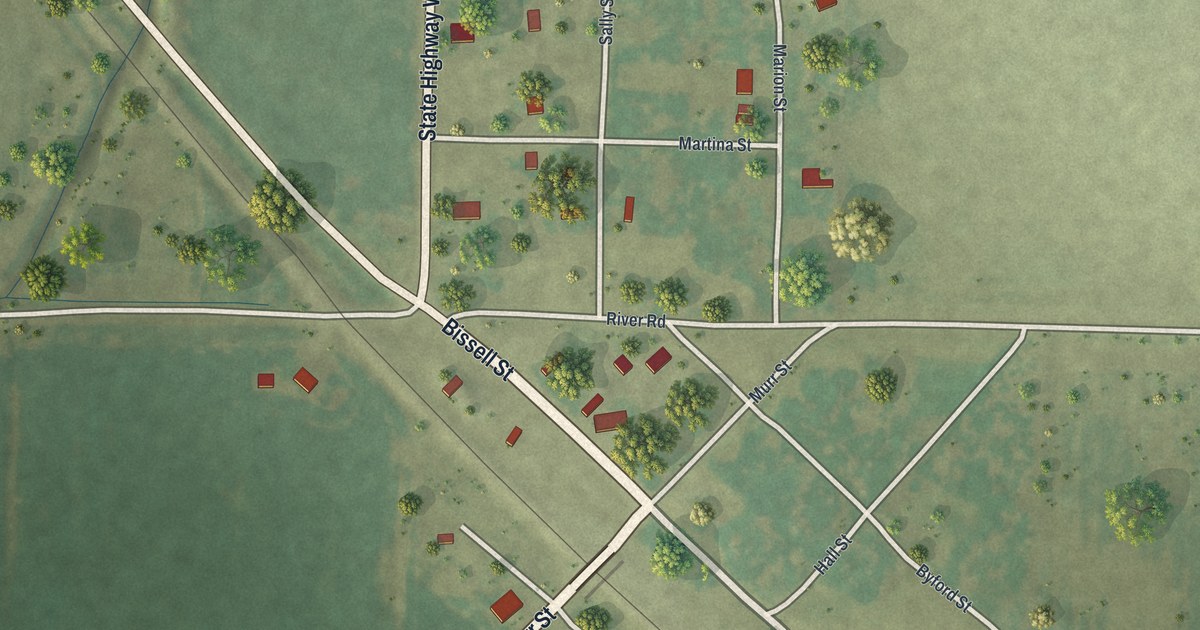 Map of Corning, Missouri in 2026