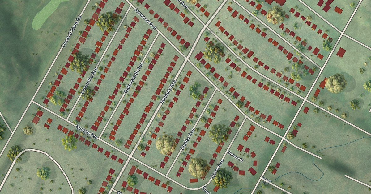 Map of Country Club Hills, Missouri in 2026