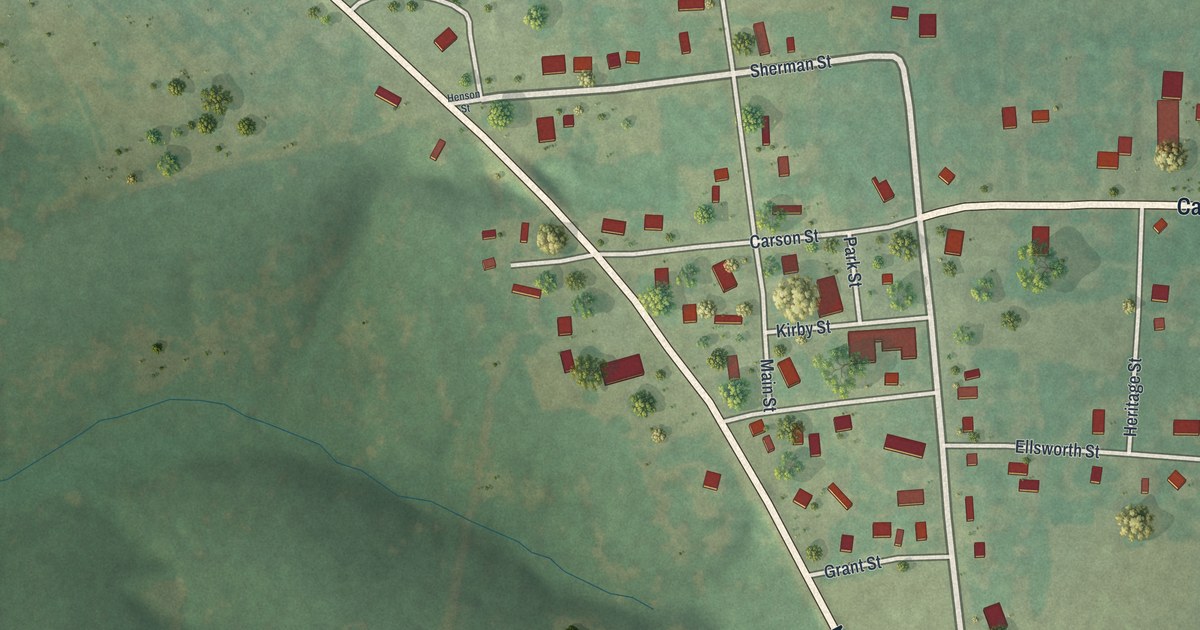 Map of Cross Timbers, Missouri in 2026