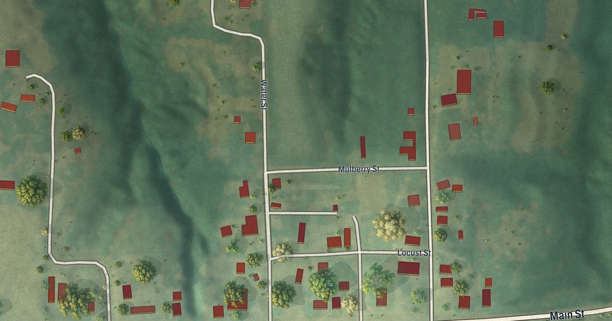 Map of Dover, Missouri in 2026