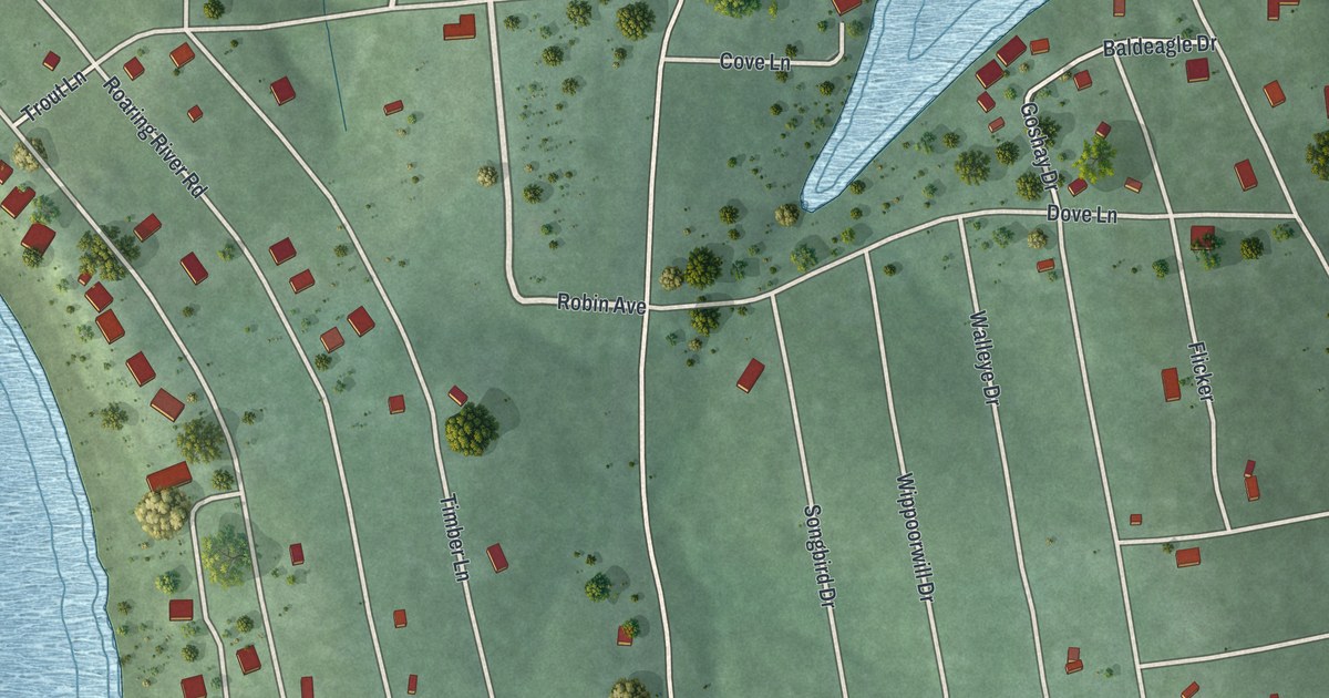 Map of Emerald Beach, Missouri in 2026