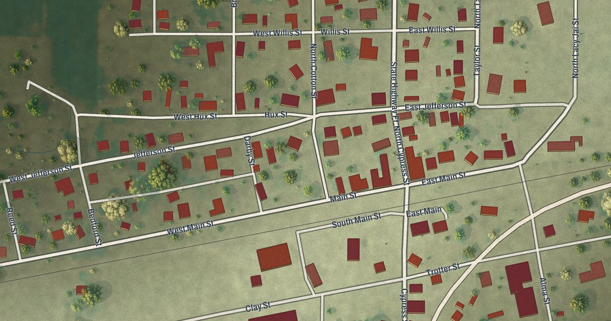 Map of Essex, Missouri in 2026
