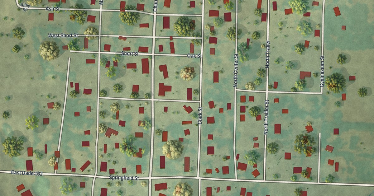 Map of Everton, Missouri in 2026