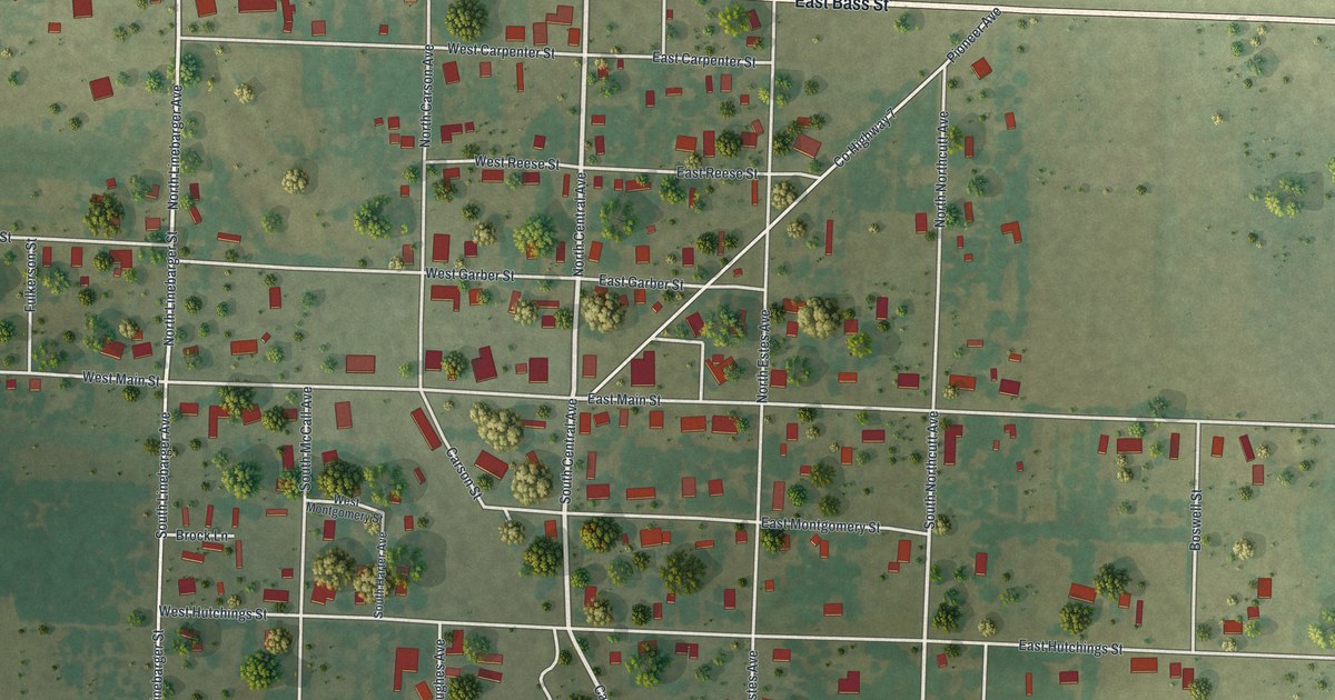 Map of Fairview, Missouri in 2026