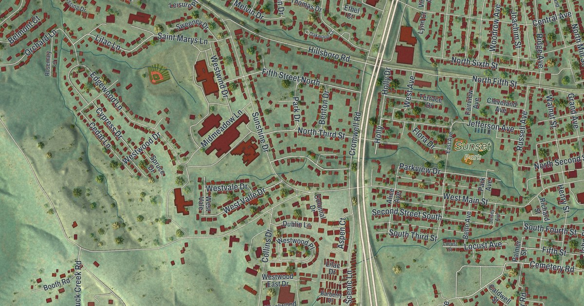 Map of Festus, Missouri in 2026