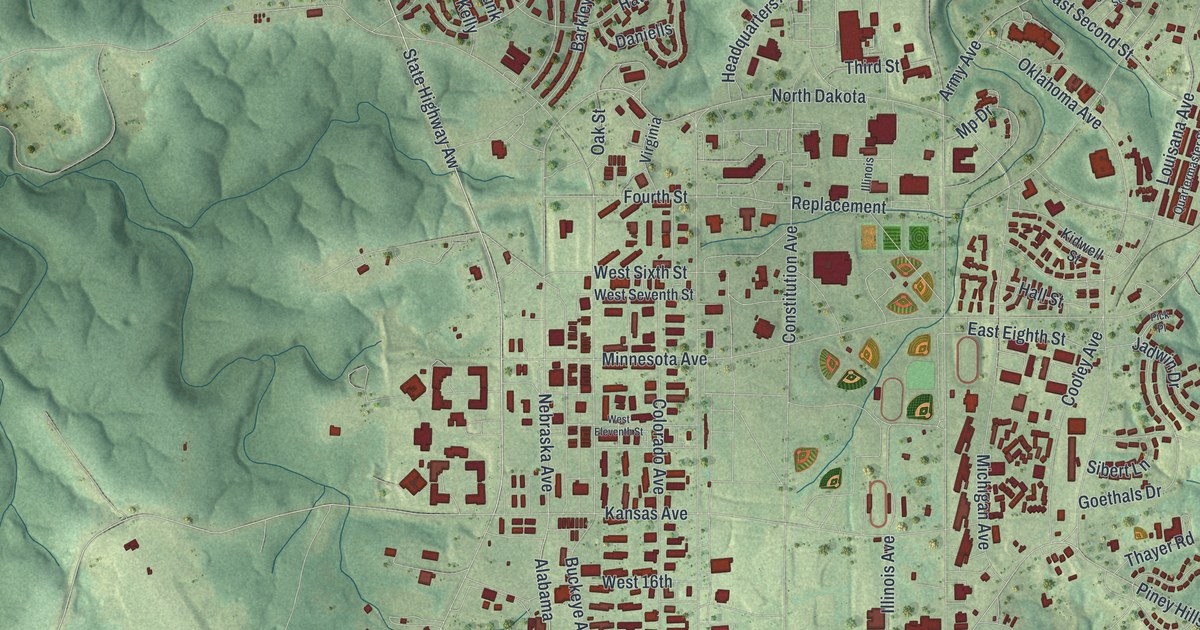 Map of Fort Leonard Wood, Missouri in 2026