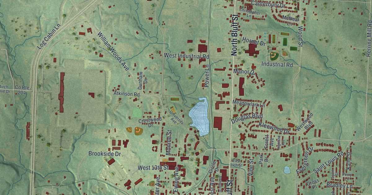 Map of Fulton, Missouri in 2026