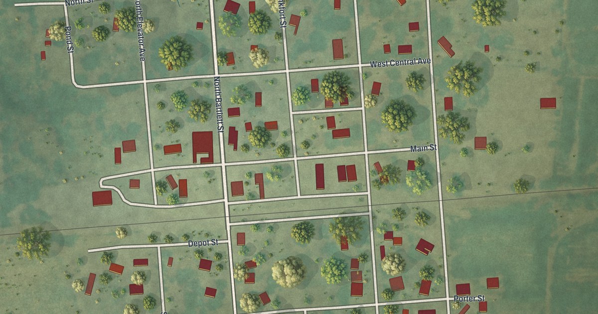 Map of Gilliam, Missouri in 2026