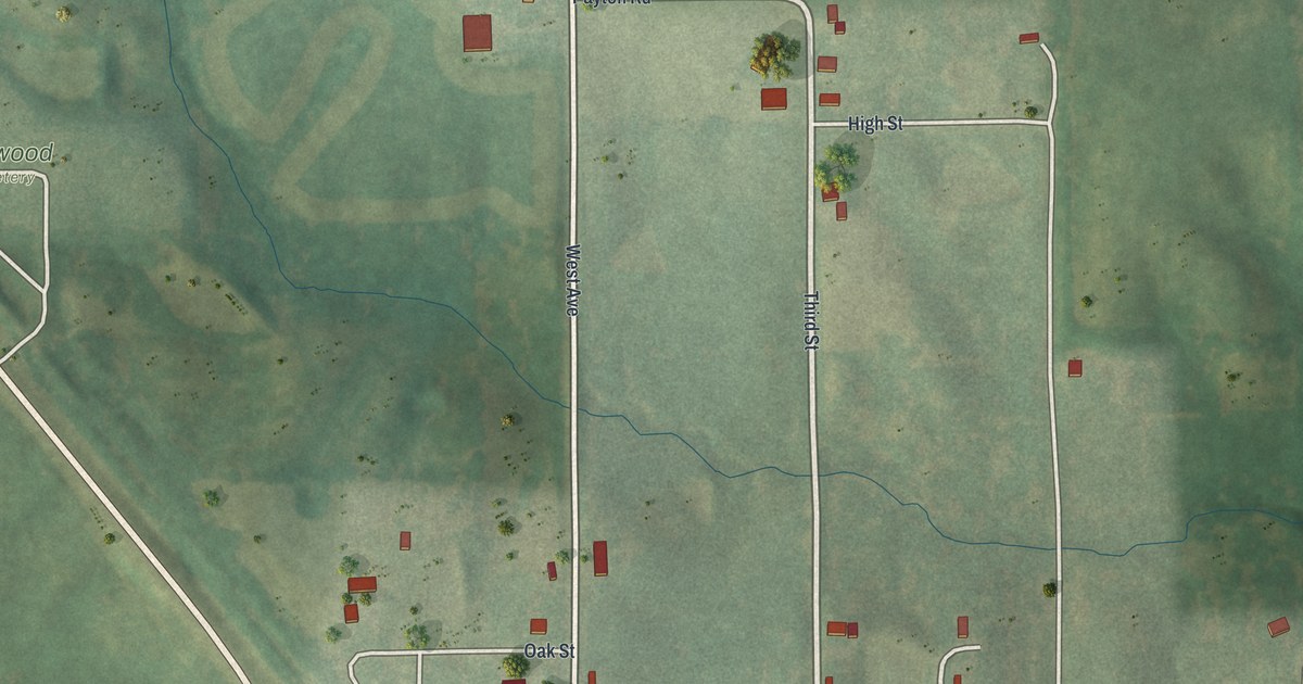 Map of Glenwood, Missouri in 2026