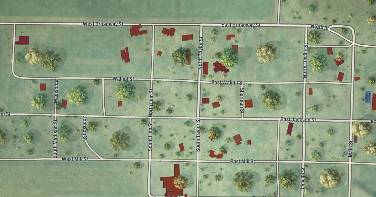 Map of Graham, Missouri in 2026