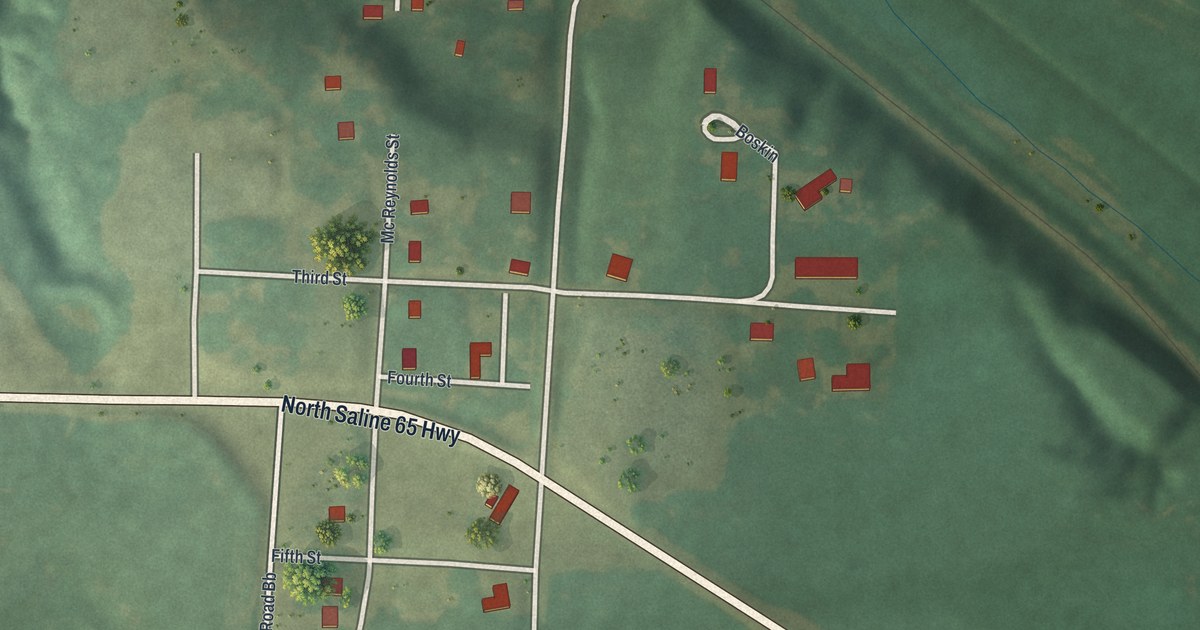 Map of Grand Pass, Missouri in 2026