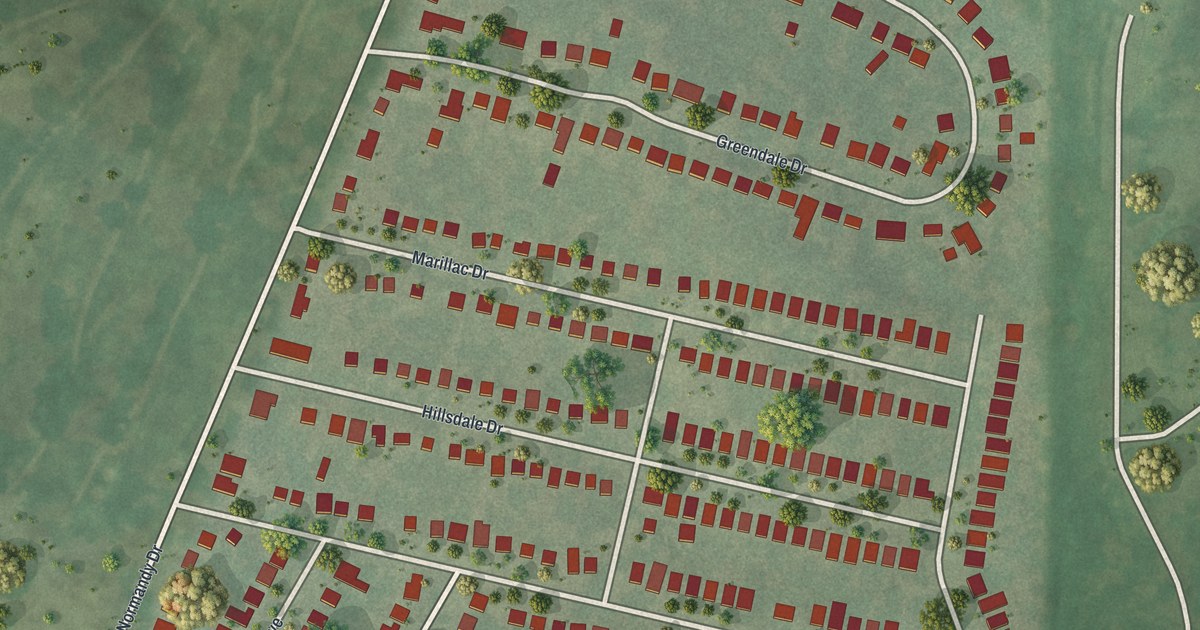 Map of Greendale, Missouri in 2026