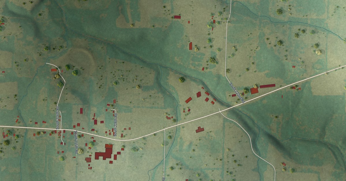 Map of Halfway, Missouri in 2026