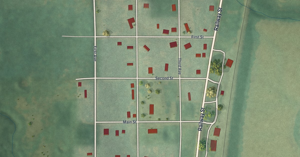 Map of Harris, Missouri in 2026