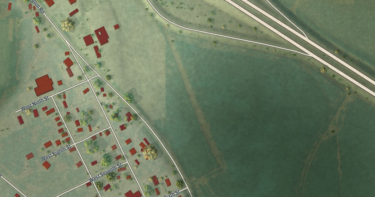 Map of Henrietta, Missouri in 2026