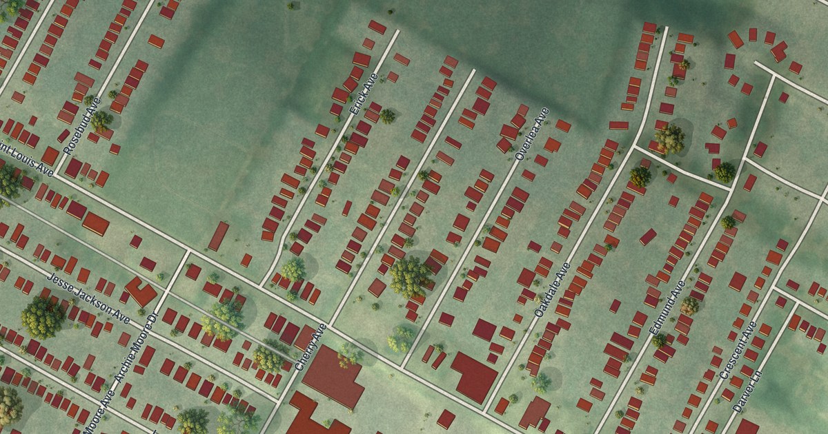 Map of Hillsdale, Missouri in 2026