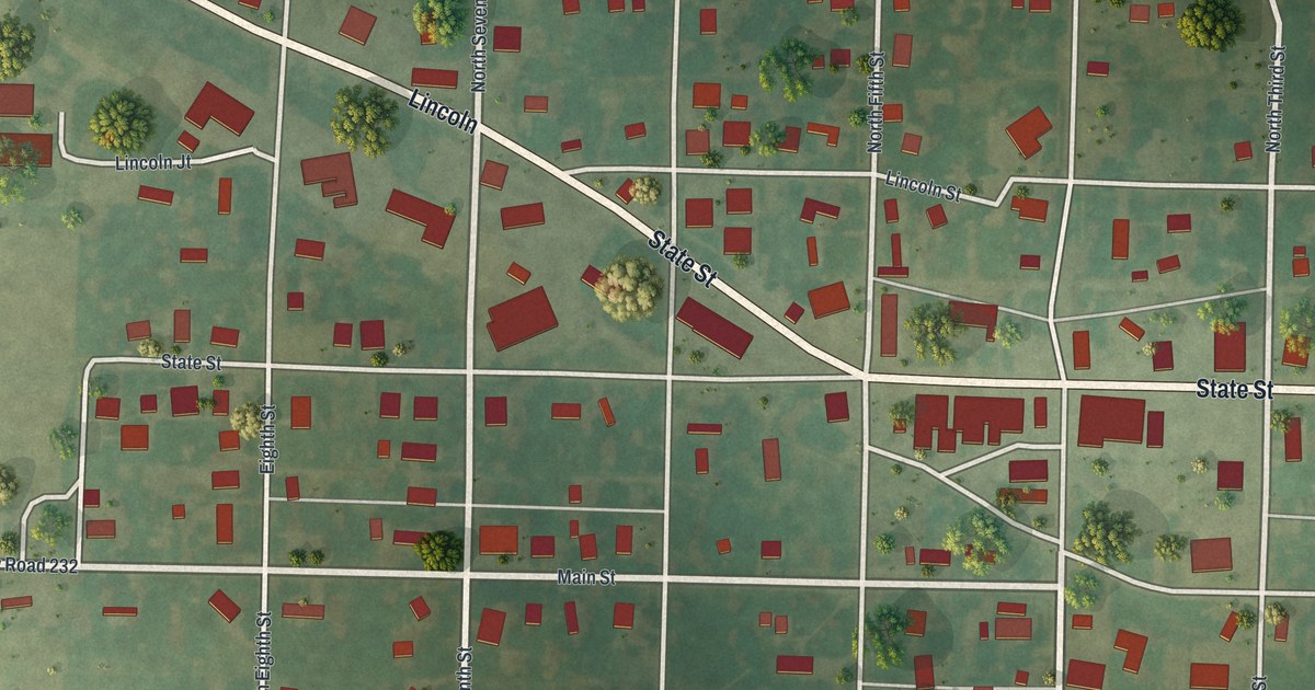 Map of La Belle, Missouri in 2026