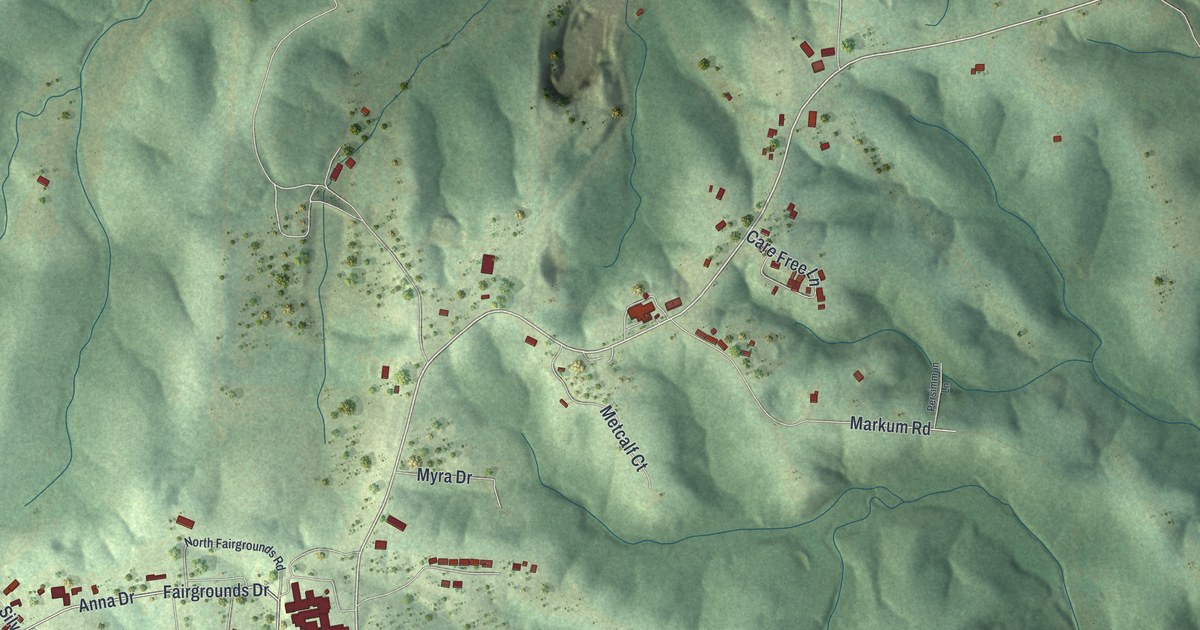 Map of Laurie, Missouri in 2026
