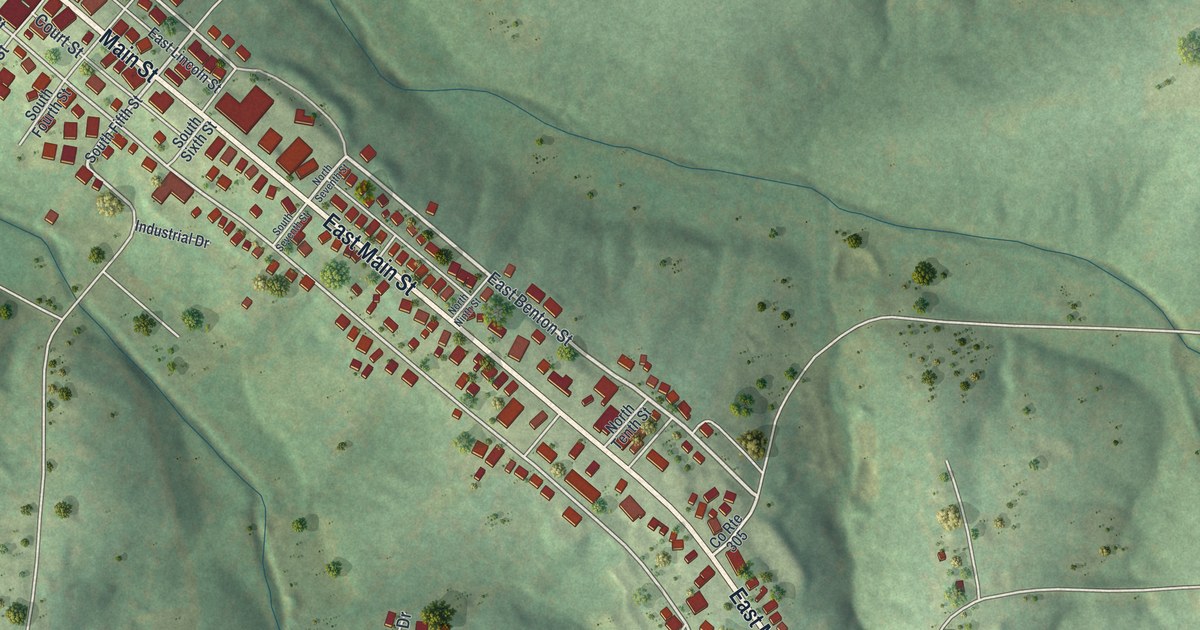 Map of Linn, Missouri in 2026