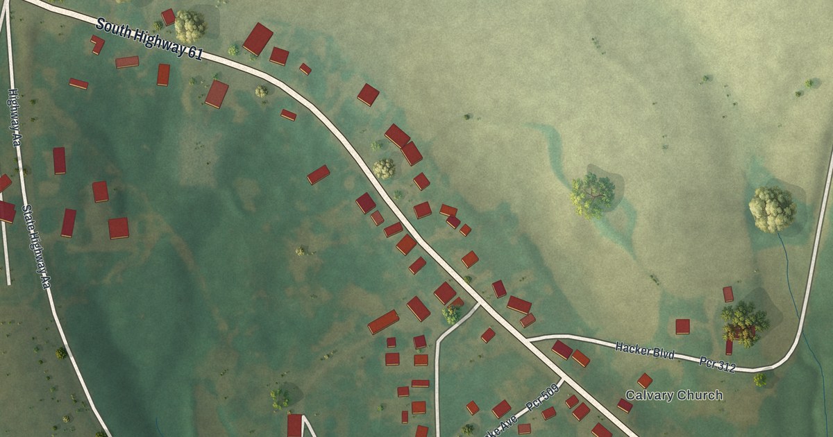Map of Longtown, Missouri in 2026