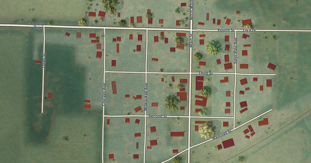 Map of Ludlow, Missouri in 2026
