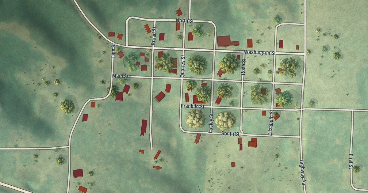 Map of Luray, Missouri in 2026