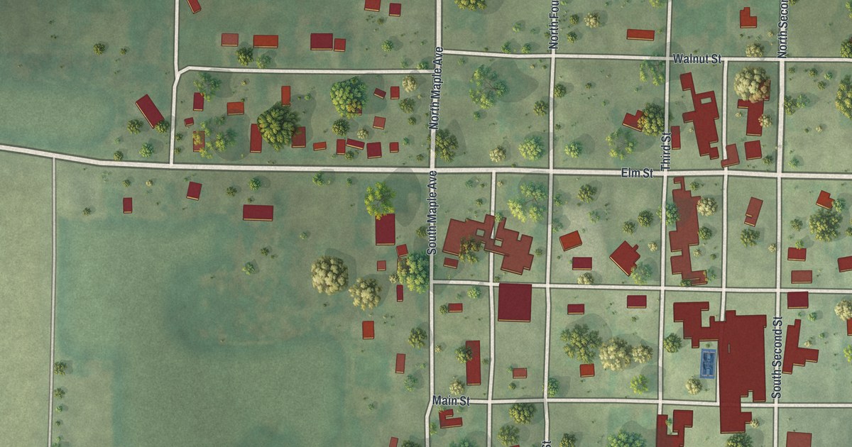 Map of Maitland, Missouri in 2026