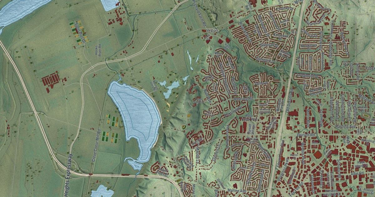 Map of Maryland Heights, Missouri in 2026