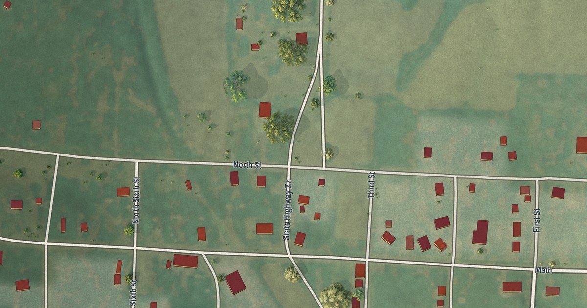 Map of McFall, Missouri in 2026