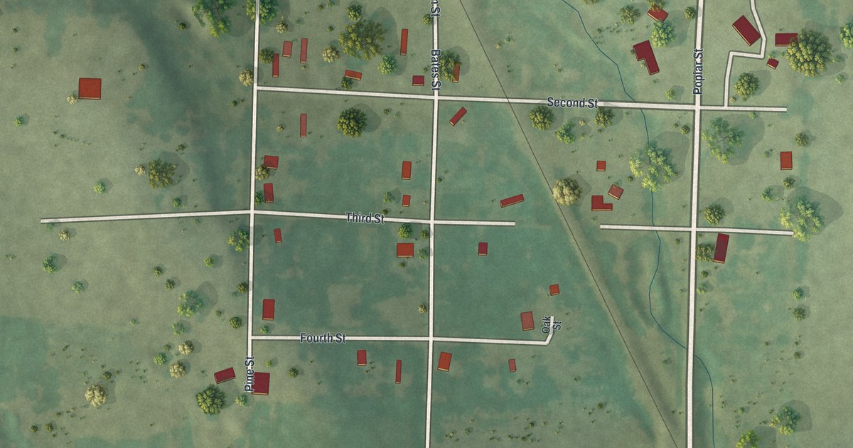 Map of Merwin, Missouri in 2026