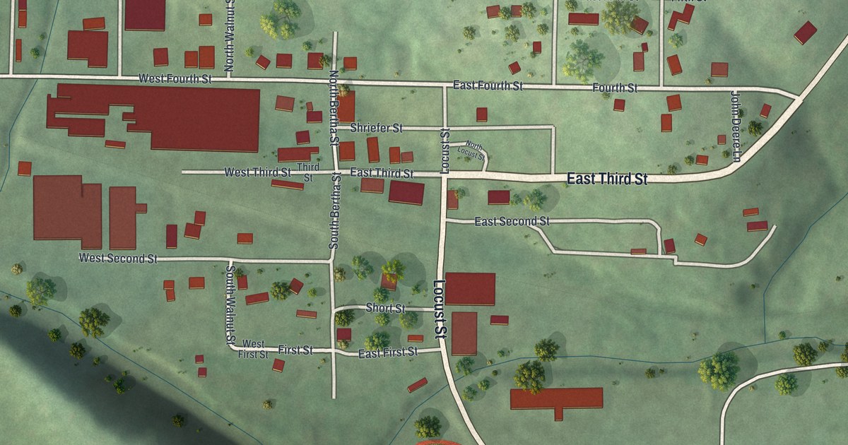 Map of Meta, Missouri in 2026