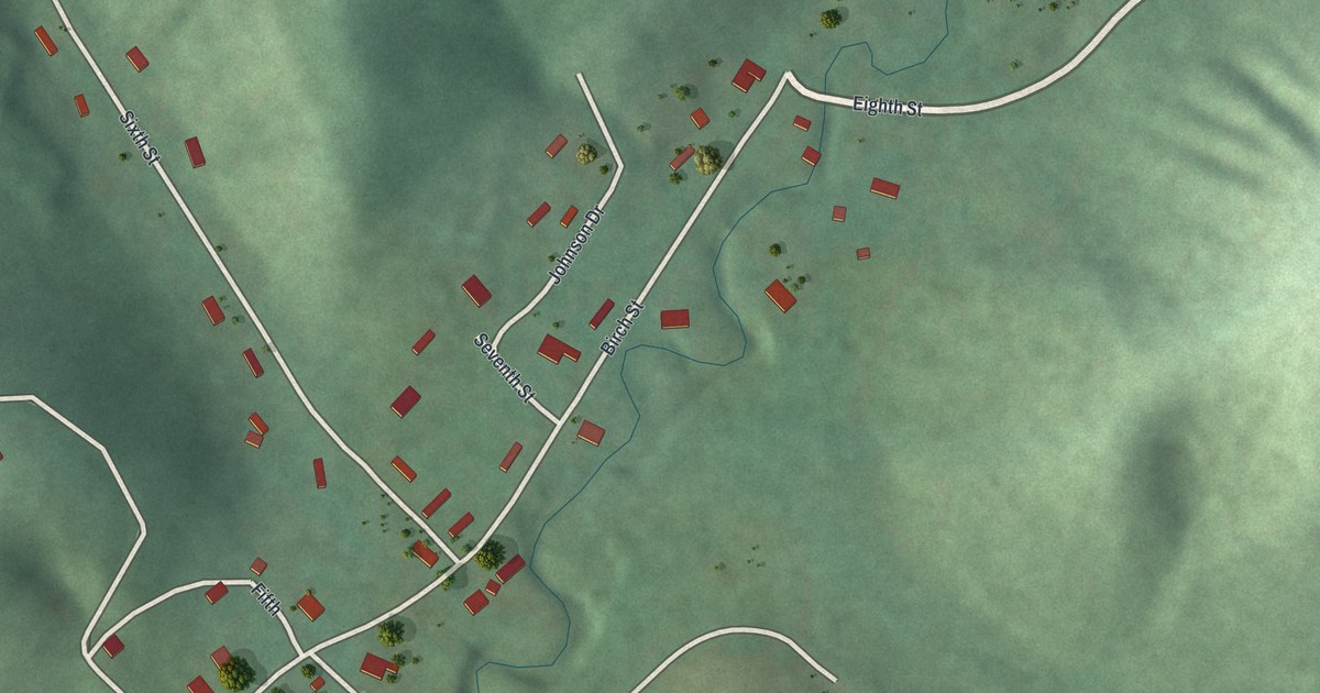 Map of Mill Spring, Missouri in 2026