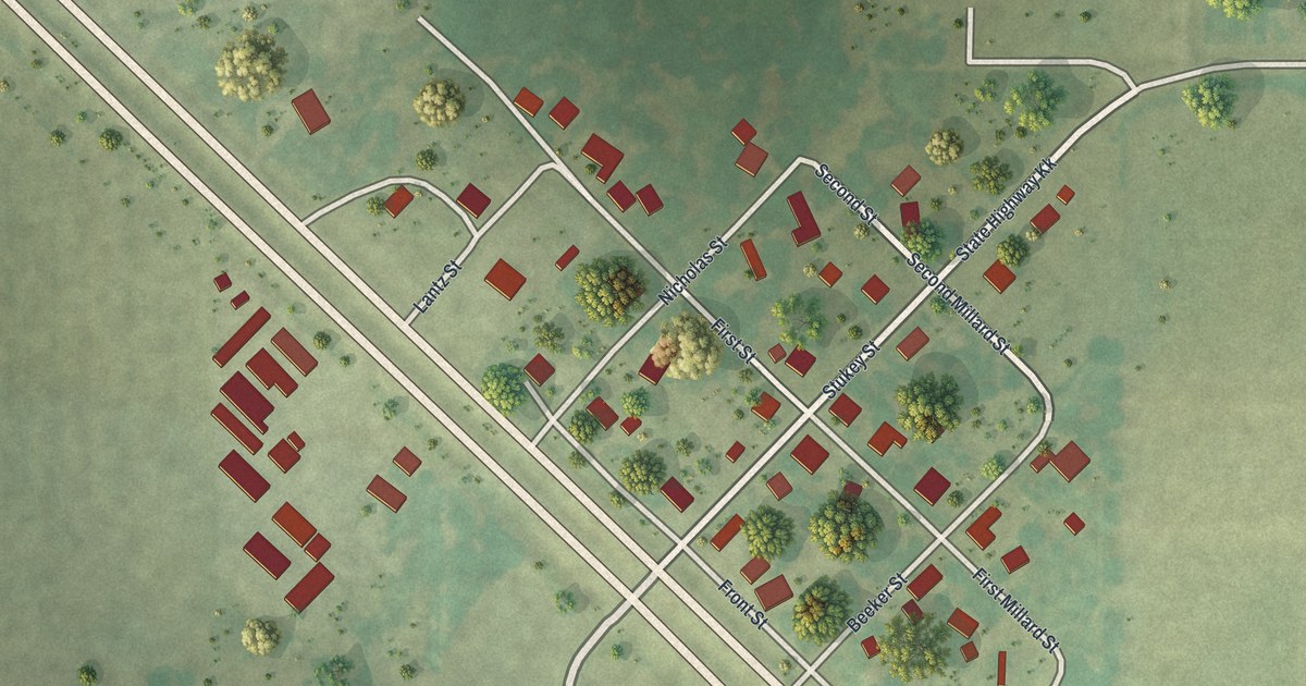 Map of Millard, Missouri in 2026