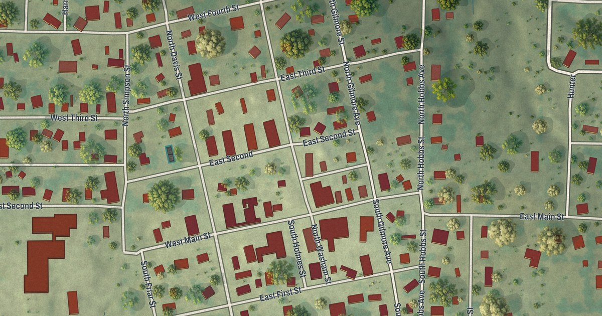 Map of Miller, Missouri in 2026