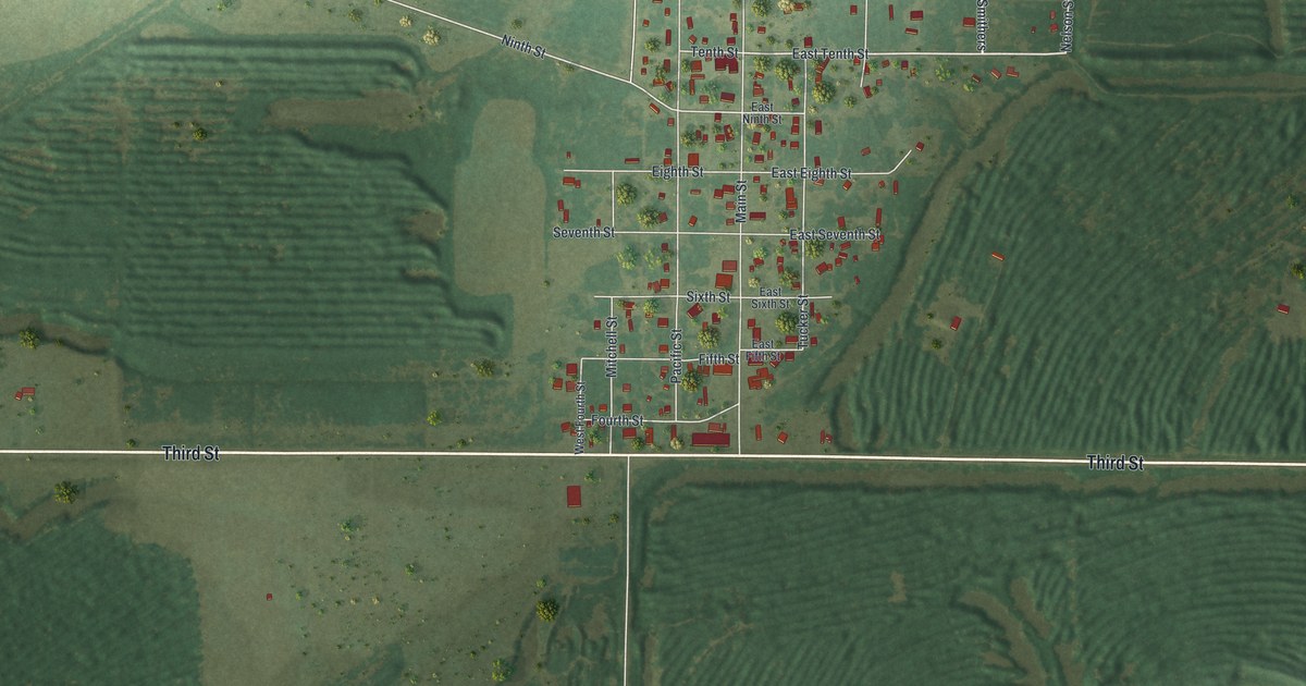 Map of Mindenmines, Missouri in 2026