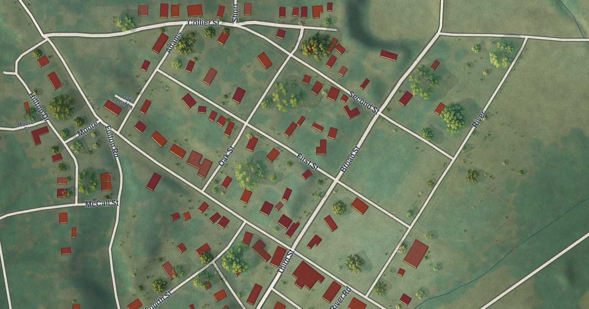 Map of Mokane, Missouri in 2026