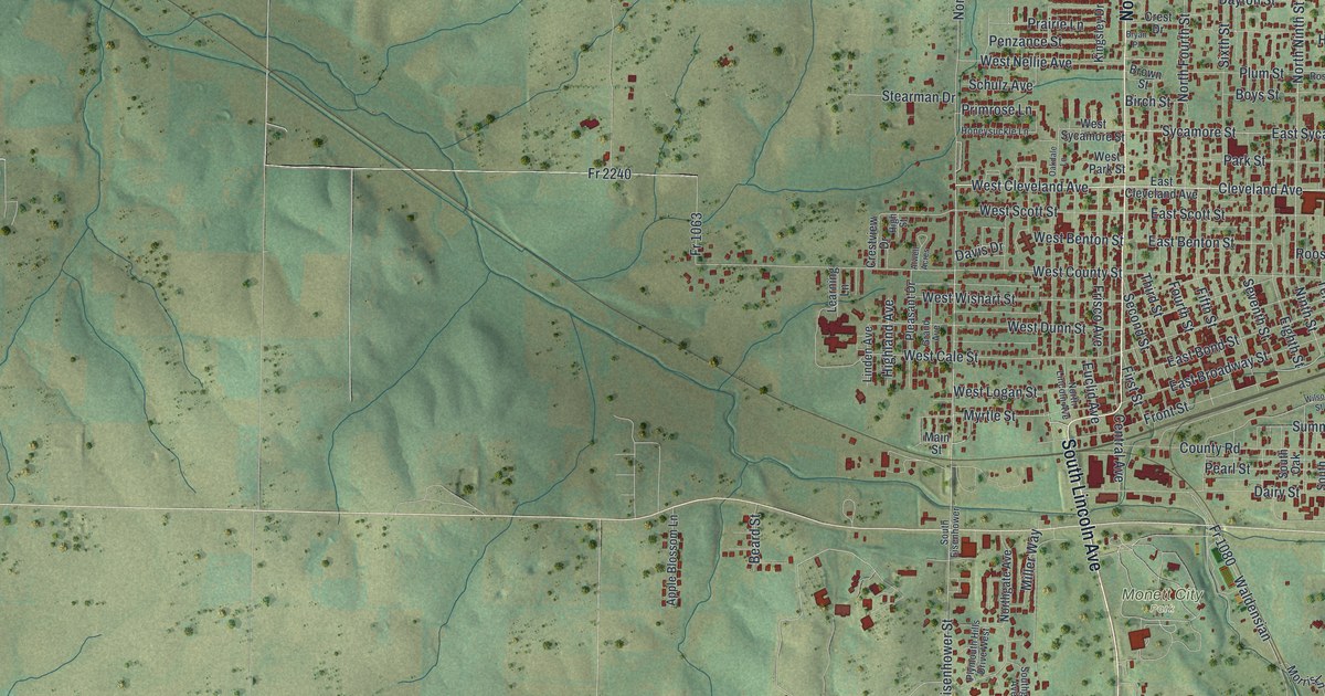 Map of Monett, Missouri in 2026