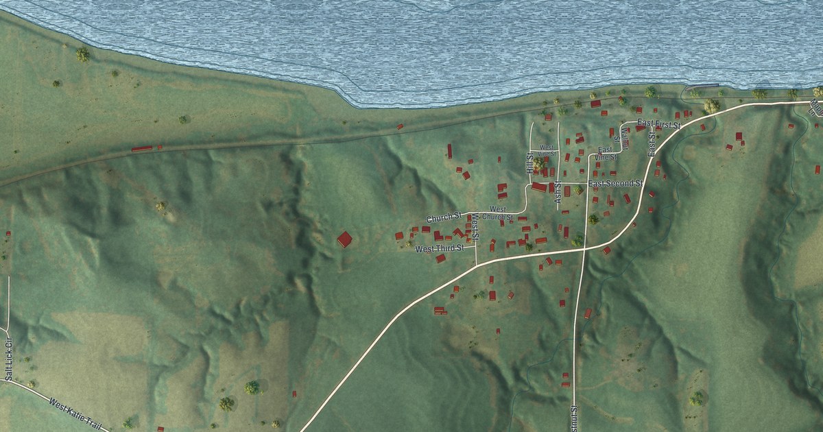 Map of Napoleon, Missouri in 2026