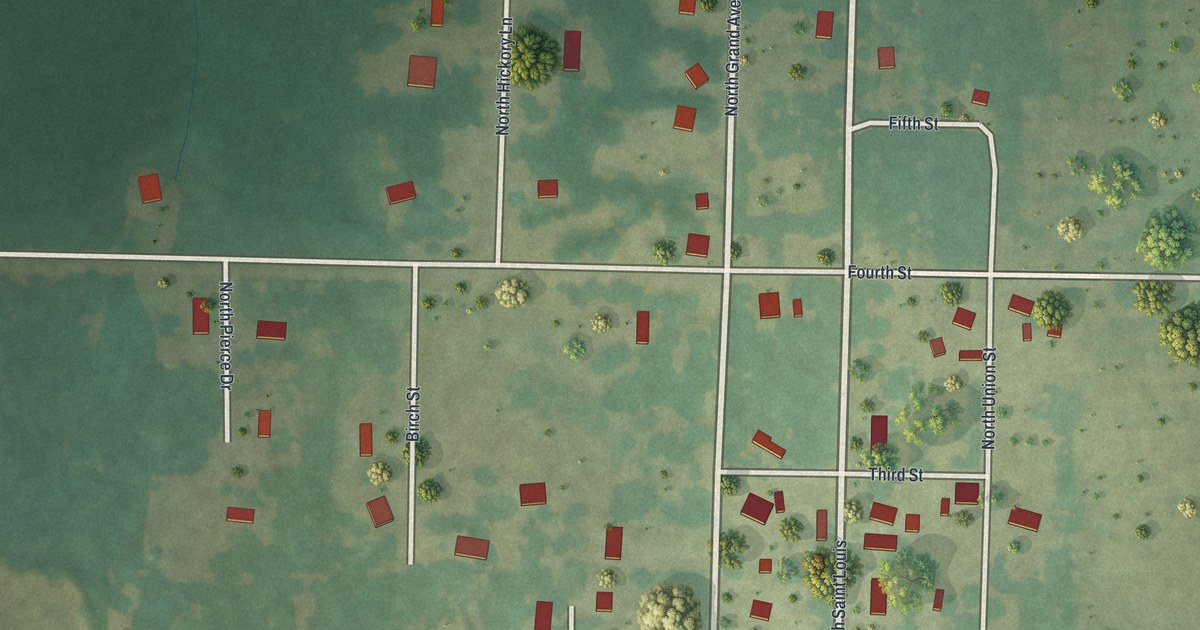 Map of Neck City, Missouri in 2026