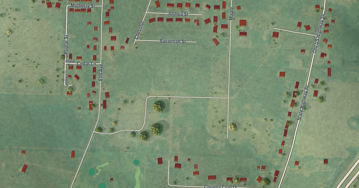 Map of New Bloomfield, Missouri in 2026