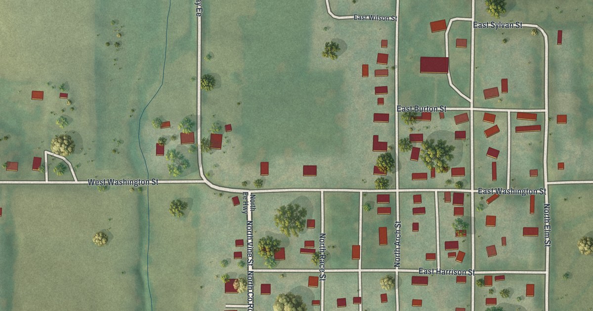 Map of New Hampton, Missouri in 2026