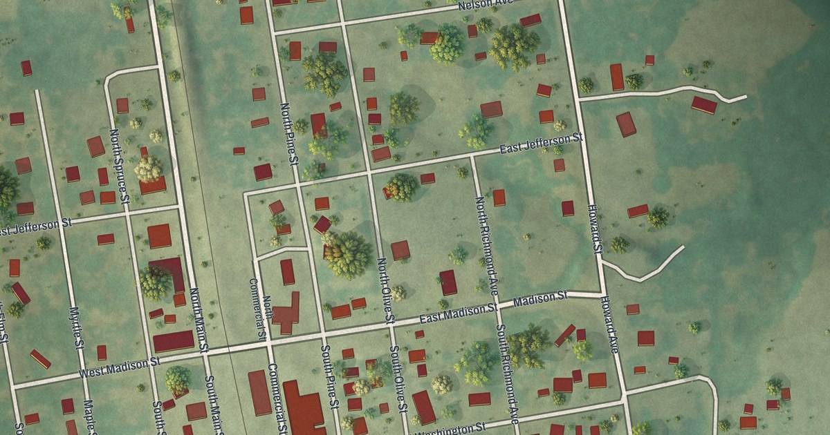 Map of Niangua, Missouri in 2026