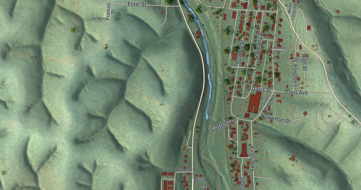 Map of Noel, Missouri in 2026