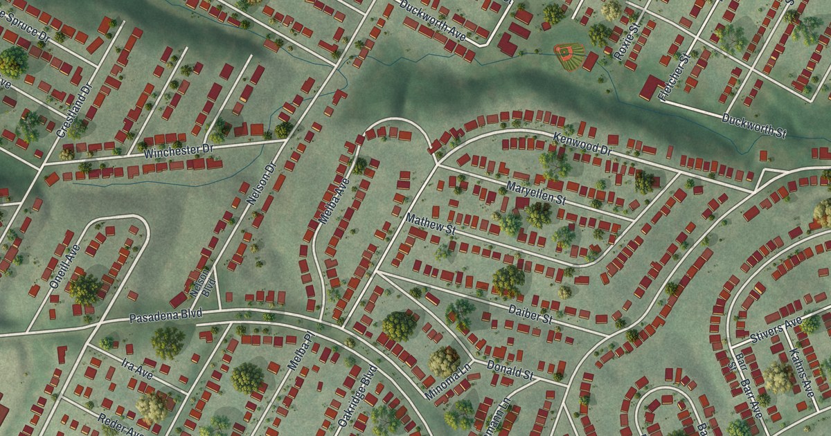 Map of Northwoods, Missouri in 2026